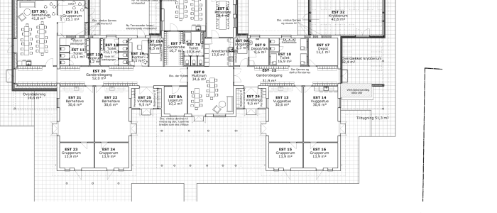 børnehaven solstrålen-Stueplan A3-1